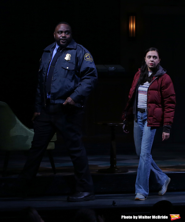 Photo Coverage: Chris Evans, Michael Cera, and the Cast of LOBBY HERO Take Their First Bow Image