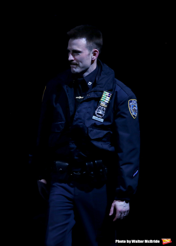 Photo Coverage: Chris Evans, Michael Cera, and the Cast of LOBBY HERO Take Their First Bow Image