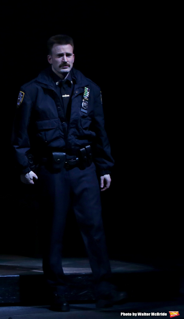 Photo Coverage: Chris Evans, Michael Cera, and the Cast of LOBBY HERO Take Their First Bow Image