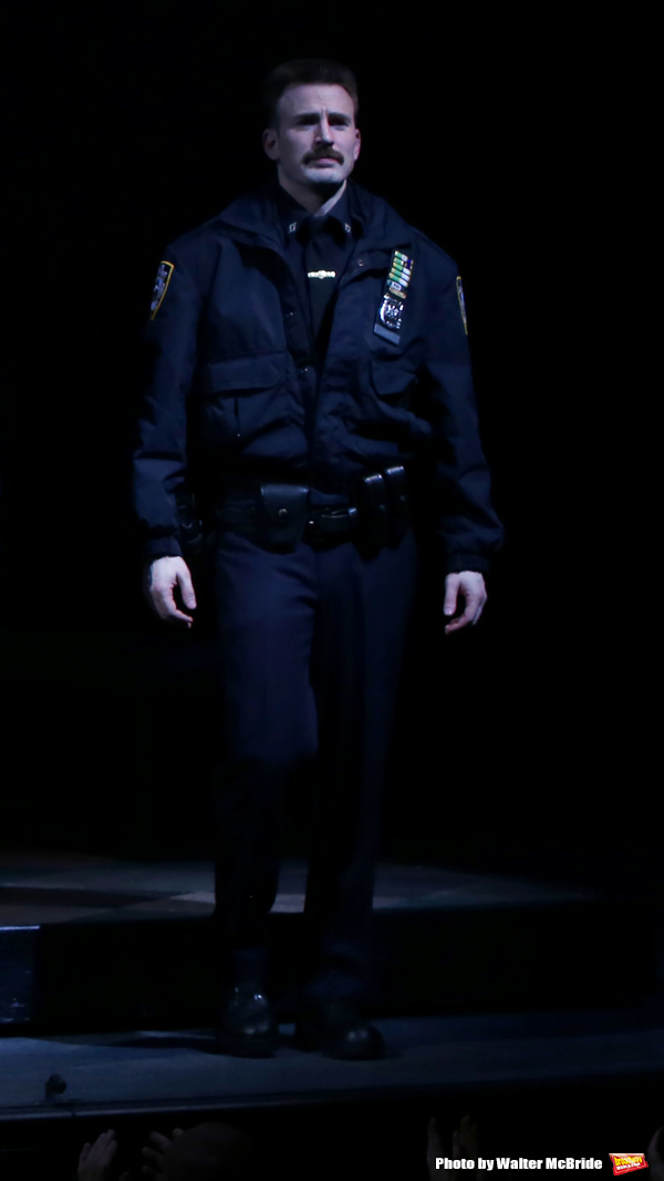 Photo Coverage: Chris Evans, Michael Cera, and the Cast of LOBBY HERO Take Their First Bow Image