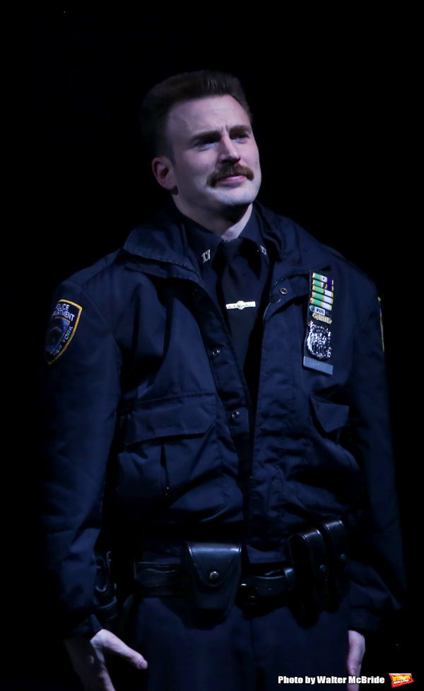 Photo Coverage: Chris Evans, Michael Cera, and the Cast of LOBBY HERO Take Their First Bow Image