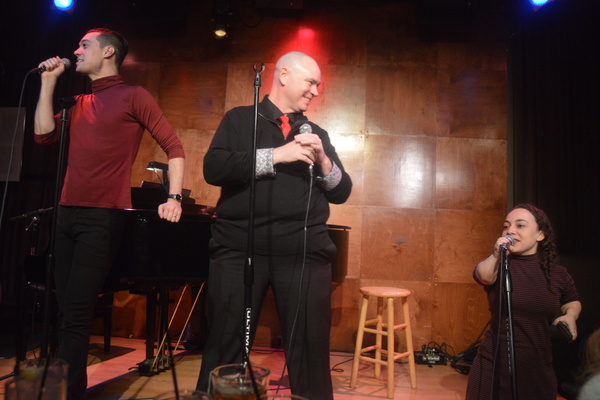 Photo Flash: LOVE NEVER DIES Cast Performs a Benefit for Broadway Cares/Equity Fights AIDS 