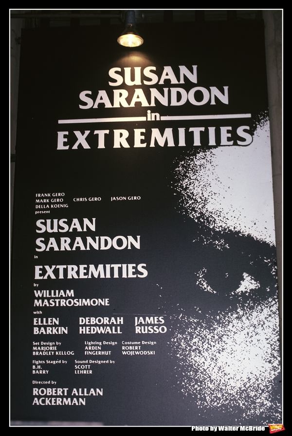 Photo Throwback: Susan Sarandon Stars in EXTREMITIES in 1983 Image