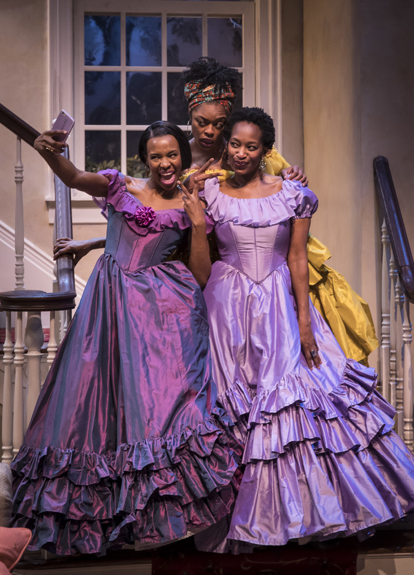 Tamberla Perry, Ericka Ratcliff, Lily Mojekwu. Photo by Liz Lauren Photo