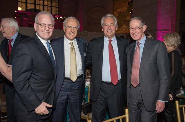 Harvey Schulweis, Jim Schreiber, Irv Rosenthal, and friend Photo