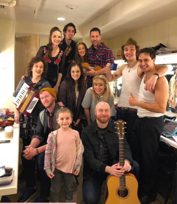Photo Flash: Isabelle McCalla Mourns Her Final Saturday in Broadway's ALADDIN and More Saturday Intermission Pics! Image
