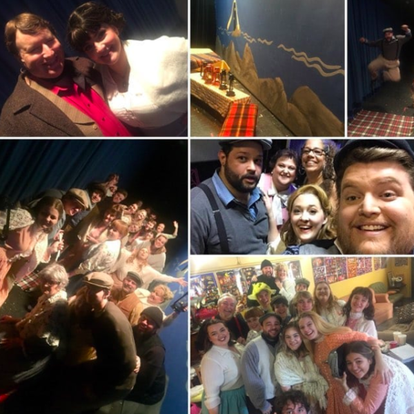 Photo Flash: Isabelle McCalla Mourns Her Final Saturday in Broadway's ALADDIN and More Saturday Intermission Pics! Image