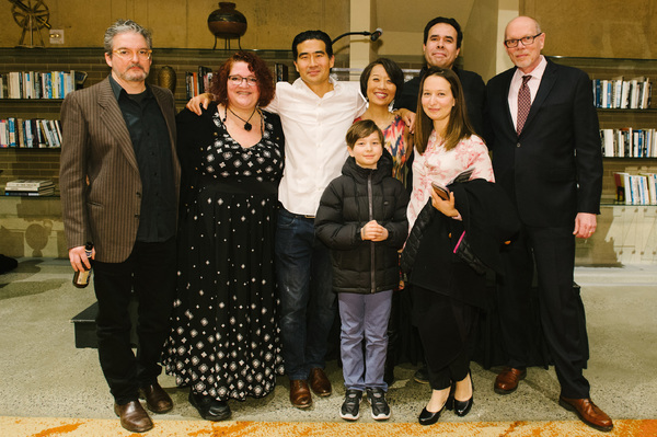 Sound Designer John Zalewski, Director Jessica Kubzansky, Ryun Yu (Gordon Hirabayashi Photo