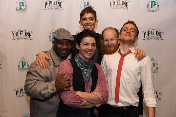 Photo Flash: Pipeline Theatre's FOLK WANDERING Celebrates Opening Night Image