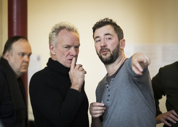 Photo Flash: Inside Rehearsals with Sting for THE LAST SHIP 