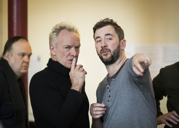 Photo Flash: Inside Rehearsals with Sting for THE LAST SHIP Image