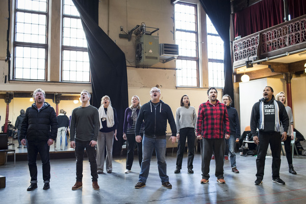 Photo Flash: Inside Rehearsals with Sting for THE LAST SHIP Image