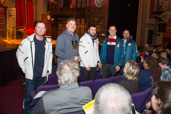 Photo Flash: Olympian Broadway Debut Gone Right at THE PLAY THAT GOES WRONG Image