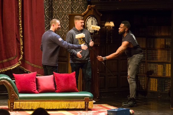 Photo Flash: Olympian Broadway Debut Gone Right at THE PLAY THAT GOES WRONG Image