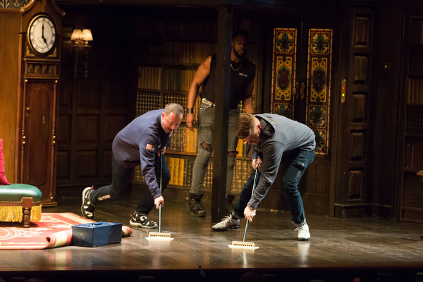 Photo Flash: Olympian Broadway Debut Gone Right at THE PLAY THAT GOES WRONG Image