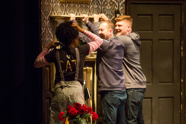 Photo Flash: Olympian Broadway Debut Gone Right at THE PLAY THAT GOES WRONG Image