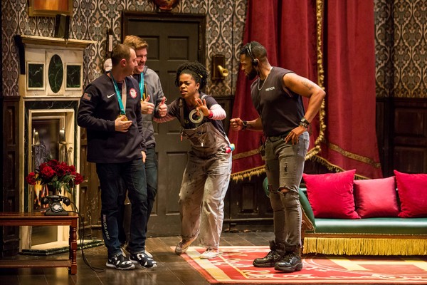 Photo Flash: Olympian Broadway Debut Gone Right at THE PLAY THAT GOES WRONG Image