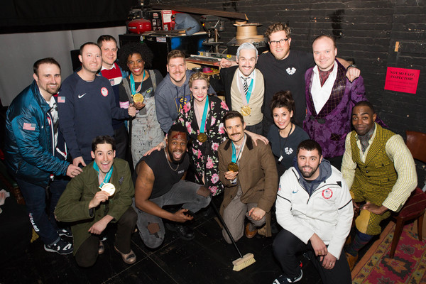 Photo Flash: Olympian Broadway Debut Gone Right at THE PLAY THAT GOES WRONG Image