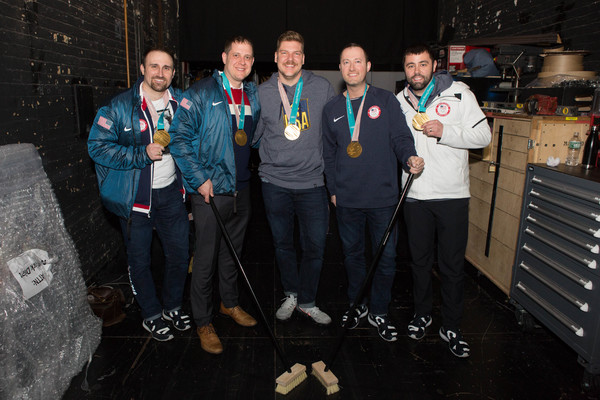 Photo Flash: Olympian Broadway Debut Gone Right at THE PLAY THAT GOES WRONG Image