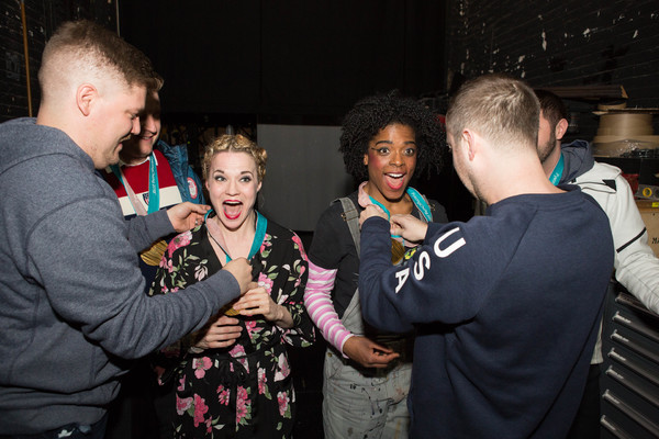 Photo Flash: Olympian Broadway Debut Gone Right at THE PLAY THAT GOES WRONG Image