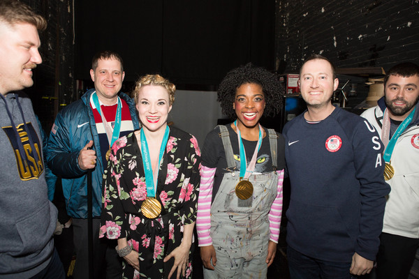 Photo Flash: Olympian Broadway Debut Gone Right at THE PLAY THAT GOES WRONG Image