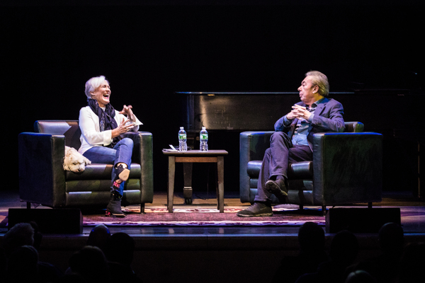 Photo Flash: Glenn Close Chats with Andrew Lloyd Webber About His New Memoir, UNMASKED Image