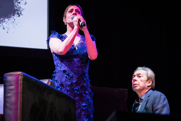 Photo Flash: Glenn Close Chats with Andrew Lloyd Webber About His New Memoir, UNMASKED Image