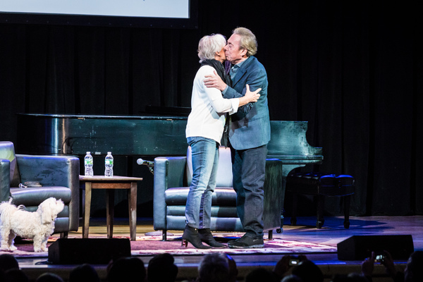 Photo Flash: Glenn Close Chats with Andrew Lloyd Webber About His New Memoir, UNMASKED Image
