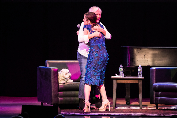 Photo Flash: Glenn Close Chats with Andrew Lloyd Webber About His New Memoir, UNMASKED Image