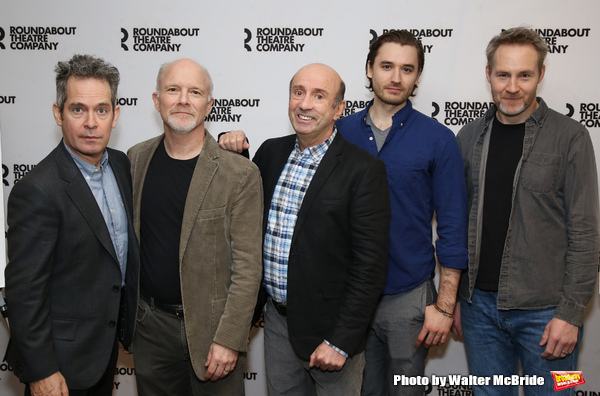 Tom Hollander, Dan Butler, Patrick Kerr, Seth Numrich, and Peter McDonald  Photo