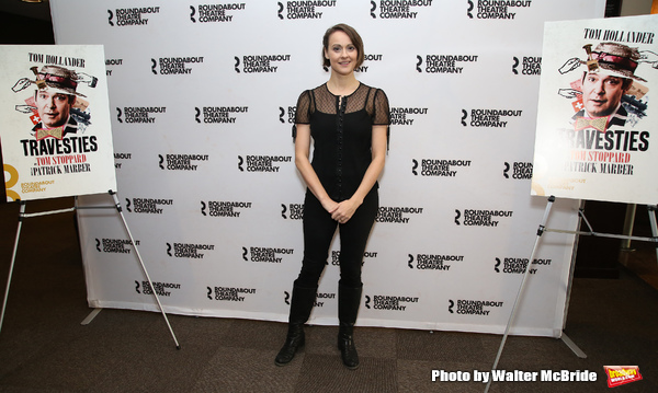 Photo Coverage: The Cast of Roundabout's TRAVESTIES Meets The Press Image