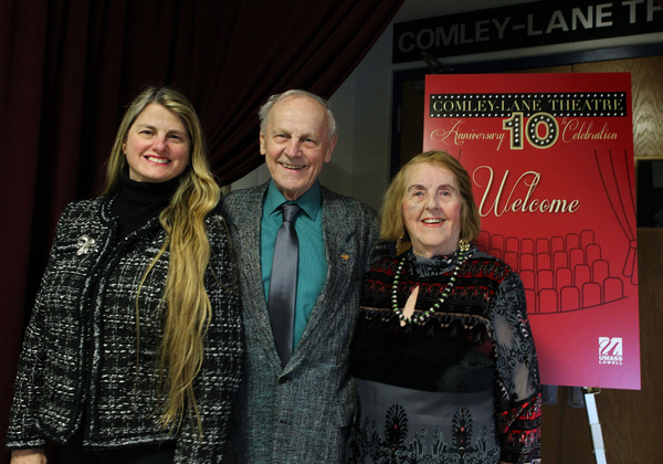 Bonnie Comley, James F. Comley and Virginia Comley Photo