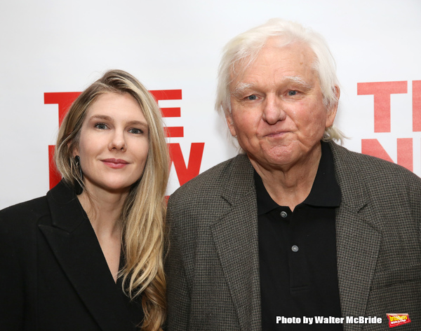 Lily Rabe and David Rabe Photo