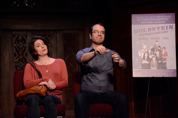 Photo Coverage: The Cast of the New Musical GOLDSTEIN Meets The Press 