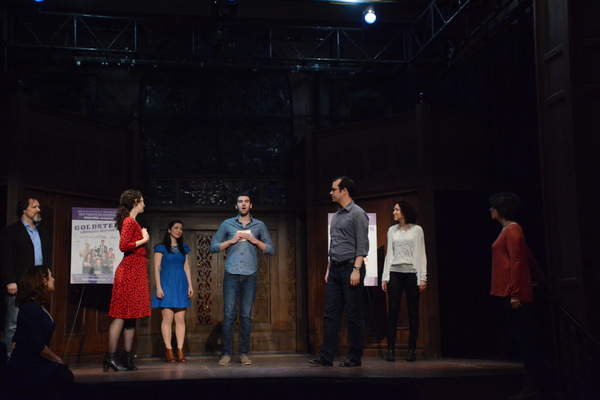 Photo Coverage: The Cast of the New Musical GOLDSTEIN Meets The Press 