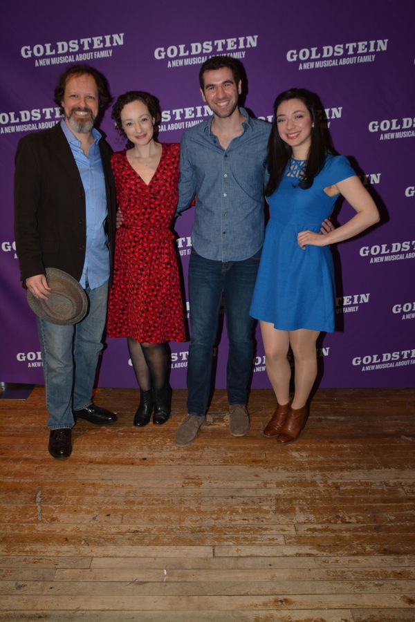 Photo Coverage: The Cast of the New Musical GOLDSTEIN Meets The Press 