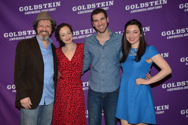 Photo Coverage: The Cast of the New Musical GOLDSTEIN Meets The Press Image