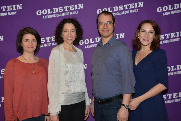 Photo Coverage: The Cast of the New Musical GOLDSTEIN Meets The Press 