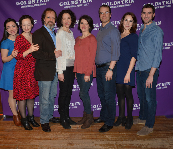 Photo Coverage: The Cast of the New Musical GOLDSTEIN Meets The Press 