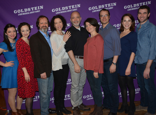 Photo Coverage: The Cast of the New Musical GOLDSTEIN Meets The Press 