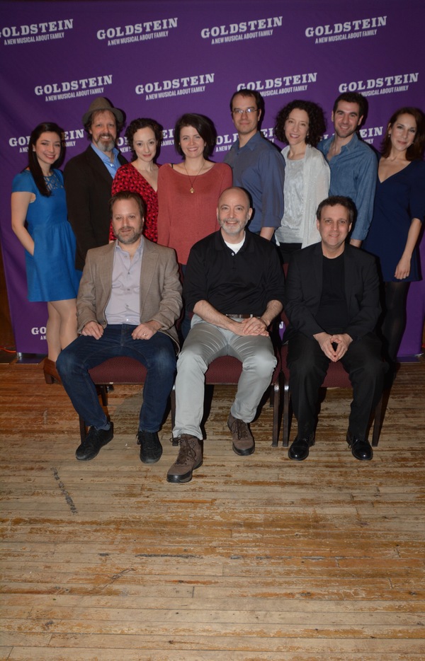 Photo Coverage: The Cast of the New Musical GOLDSTEIN Meets The Press Image