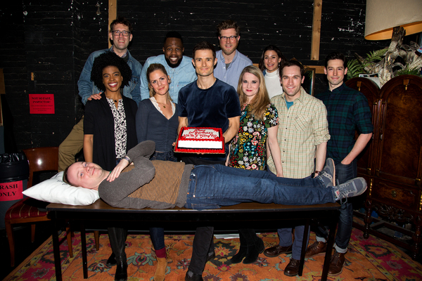 Photo Coverage: THE PLAY THAT GOES WRONG Celebrates One Disastrous Year On Broadway Image