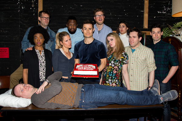 Photo Coverage: THE PLAY THAT GOES WRONG Celebrates One Disastrous Year On Broadway Image