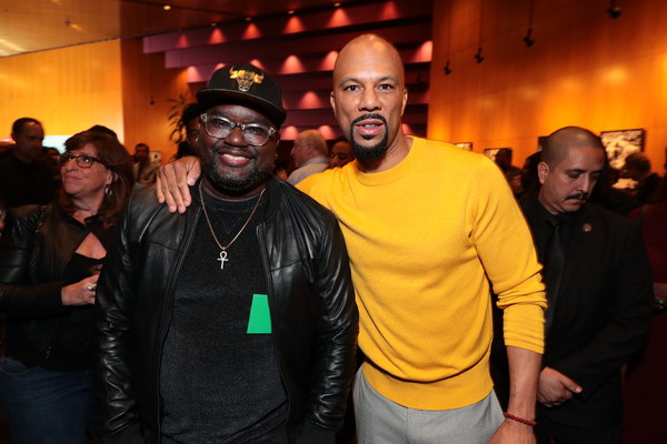 Moderator Lil Rel Howery and Executive Producer Common at the 2018 Showtime EMMY FYC  Photo