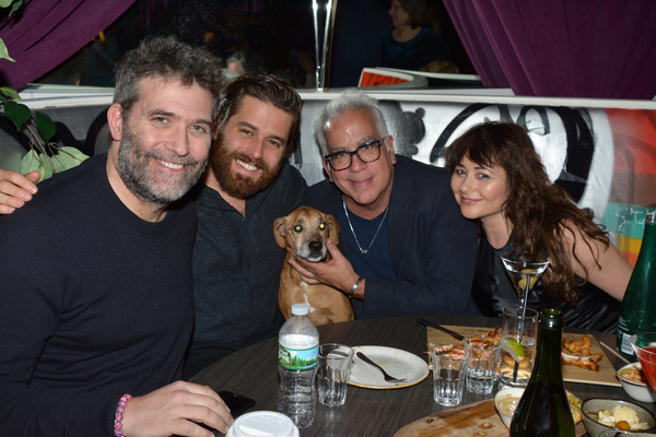 Craig Bierko, Josh Young, Boo, Richard Jay-Alexander and Frances Ruffelle Photo