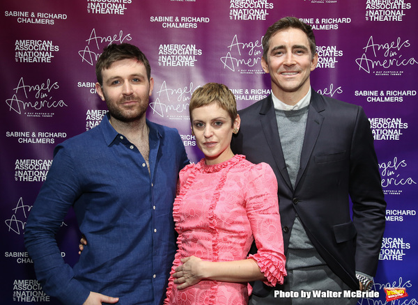 James McArdle, Denise Gough and Lee Pace  Photo