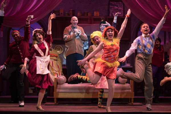 Jason Spitzer and the company of THE DROWSY CHAPERONE Photo