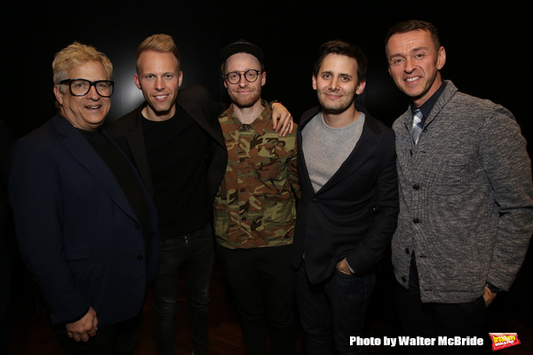 Ken Fallin, Justin Paul, Matt Gould, Benj Pasek and Andrew Lippa  Photo