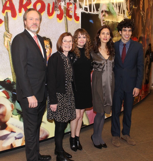 Andrew Garman, Ann McDomough, Sally Murphy, Jessica Hetch and Ben Edelman Photo