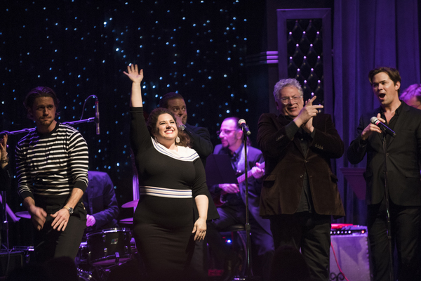 Photo Flash: Original HAIRSPRAY Cast Reunites at Broadway Belts for PFF Image